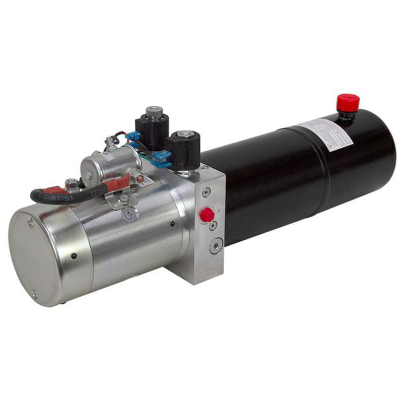 Bucher 12V DC Bộ nguồn thủy lực tác động kép - 1.4 GPM / 3000 PSI