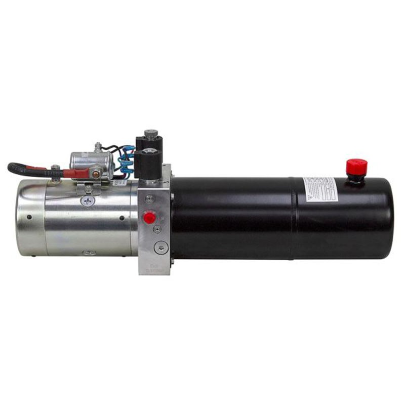 Bucher 12V DC Bộ nguồn thủy lực tác động kép - 1.4 GPM / 3000 PSI