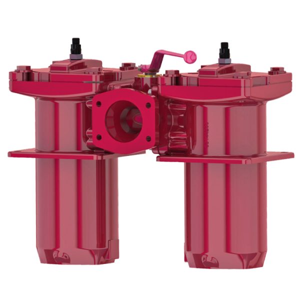 HYDAC trong bồn/trên đường ống Bộ lọc công nghiệp kép (RFD dòng 360 PSI)