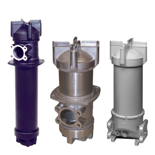 HYDAC trong bồn/trên đường ống Bộ lọc công nghiệp kép (RFD dòng 360 PSI)