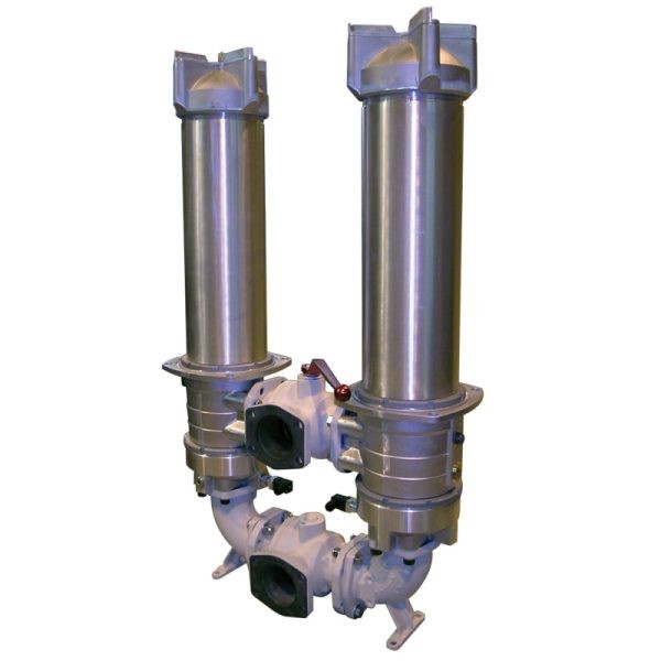 HYDAC trong bồn/trên đường ống Bộ lọc công nghiệp kép (RFD dòng 360 PSI)